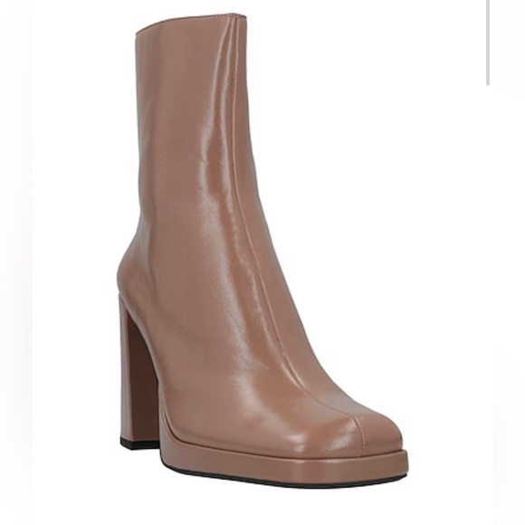 JEFFREY CAMPBELL Ankle boots Square toe Sz 8 - Picture 1 of 9